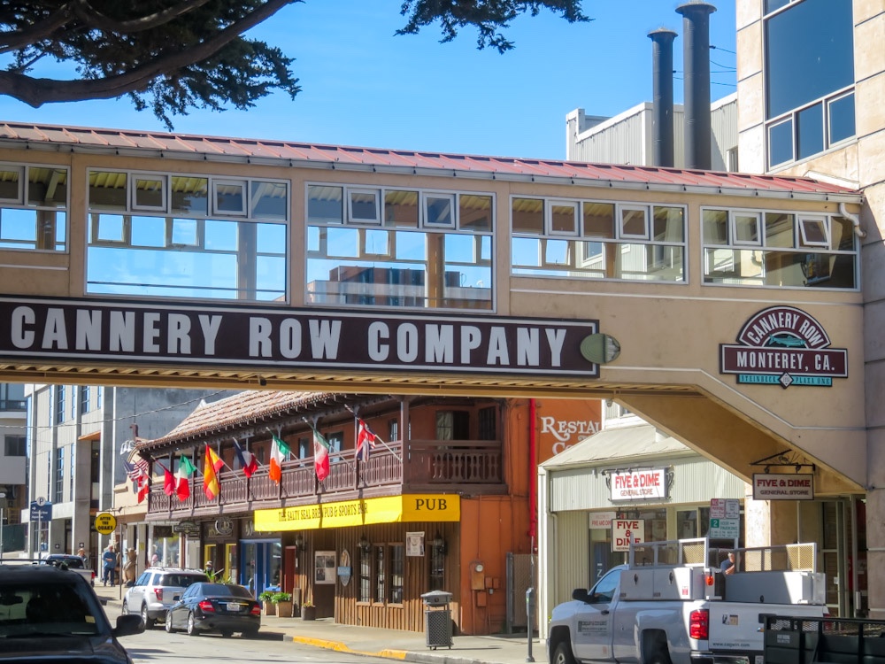 Day 19 – Bicycle Touring Veteran memorial Monterey to New Brighton. Cannery row, Agriculture and tailwind