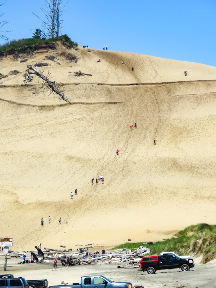 Day 36 – Bicycle Touring Devil’s Lake SP to Cape Lookout SP. Pacific City,  Amazing Oregon coast weather